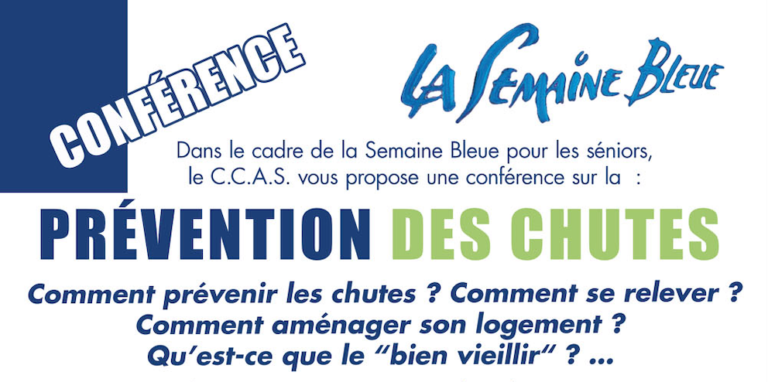 Conférence seniors « Prévention des chutes »