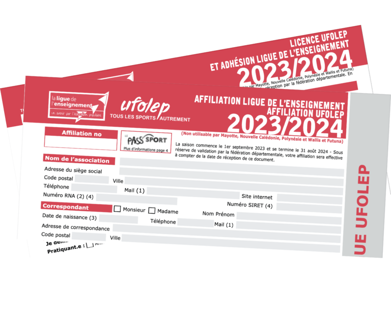 Campagne d’affiliation et adhésion 2023-2024